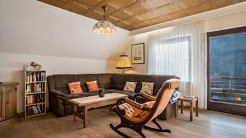 TV, DVD player, stereo