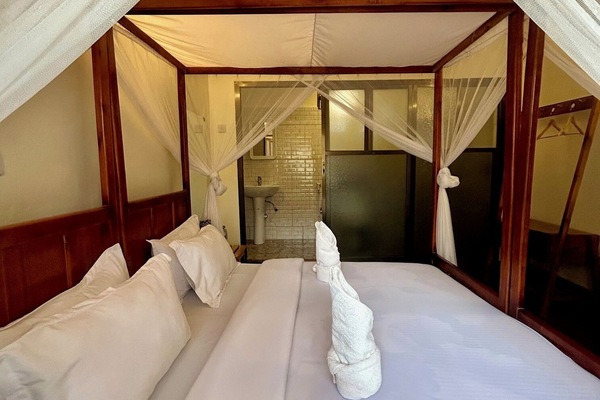 Quarto casal ou duplo standard, 1 cama de casal | Quartos à prova de som, Wi-Fi de cortesia, roupa de cama