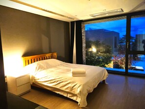 2 slaapkamers, lakens van Egyptisch katoen, luxe beddengoed