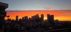 Blick von der Unterkunft