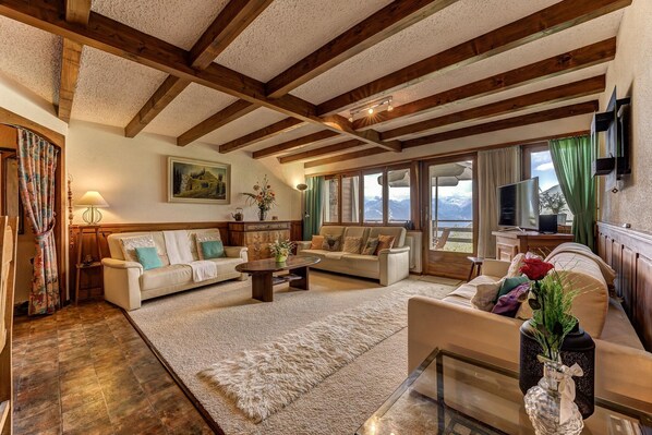 TV - Appartement Arolles 701 - La Tzoumaz, 4 Vallees (La Tzoumaz)