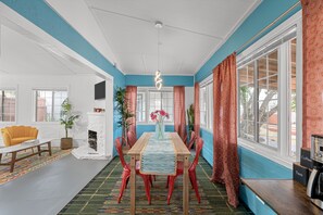Dining - Fable by AvantStay | 2 Unique Spaces, w/ Bowling, Hot Tub, Fire Pit, Large Yard (Joshua Tree)