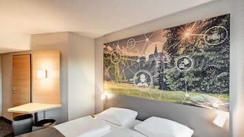 Verdunkelungsvorhänge, schallisolierte Zimmer, kostenloses WLAN