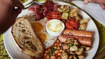Gratis kontinental morgenmad hver dag