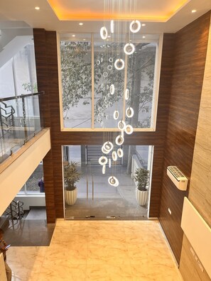 Interior entrance