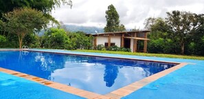 Pool - Luxurious Villa in the countryside with pool and 15 minutes to the town centre (Calarcá)