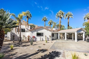 Exterior - Modern Home with Heated Pool and Hot Tub! Dog Friendly! Firepit! (Palm Springs)