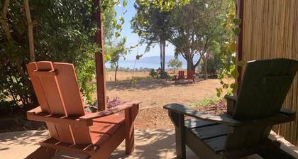 A cosy small unit with a beautiful view to the Galilee lake