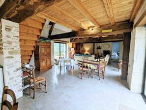 Fernseher, Kamin, Arbeitsbereiche