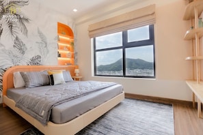 Family Apartment | Premium bedding, individually furnished, desk, laptop workspace - FLC Sea Tower - Quynhon Homes (Quy Nhon)