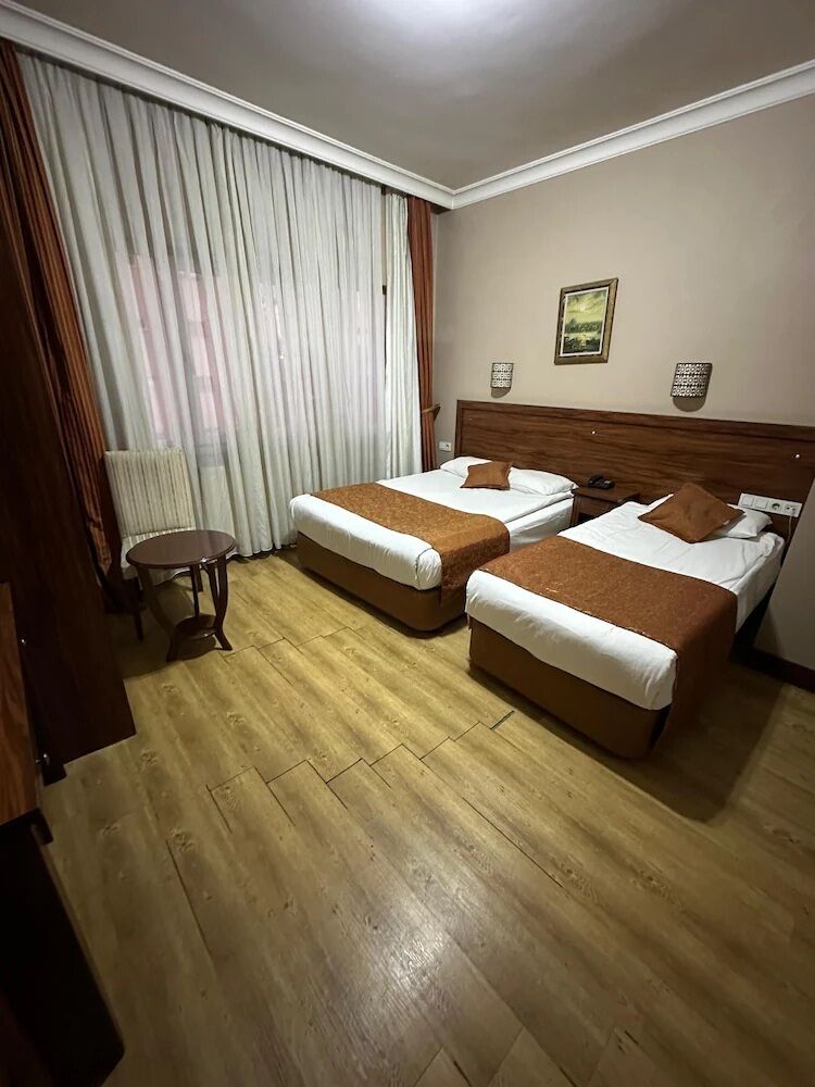 Premium bedding, minibar, desk, laptop workspace