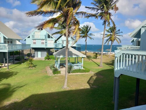 Enjoy A Lovely Ocean View From Patio Of This Sealofts Unit