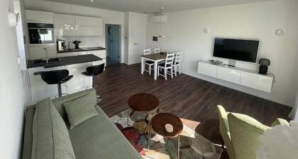 Kleines Friesenhaus am Wangermeer mit Privatstrand