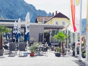 Apartment, 1 Bedroom, Smoking, Terrace | Outdoor dining - Apartment With Amazing Lake- and Mountain View (Steinbach am Attersee)