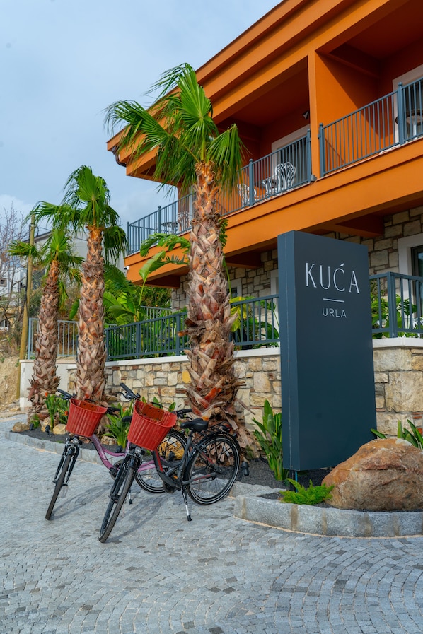 Fassade der Unterkunft