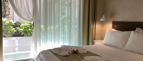 Klassieke kamer | 1 slaapkamer, lakens van Egyptisch katoen, luxe beddengoed