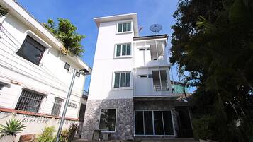 Voorkant van accommodatie