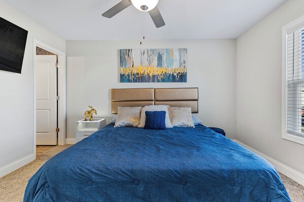 2 bedrooms, WiFi, bed sheets, wheelchair access