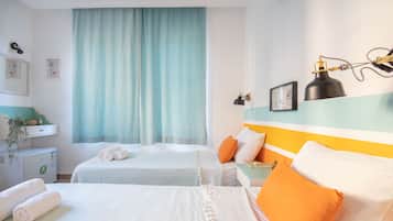 No 3 Twin Room | Premium bedding, Select Comfort beds, individually decorated