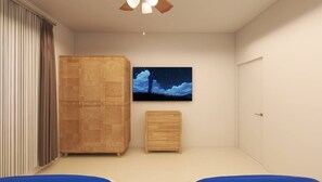 2 habitaciones, tabla de planchar con plancha y wifi gratis