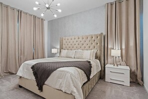 9 bedrooms, travel crib, WiFi, bed sheets