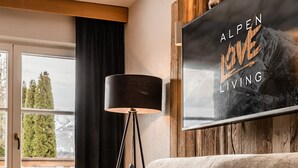 Family Apartment, Balcony | Living area - Love the Alps Apartments (Reith bei Seefeld)