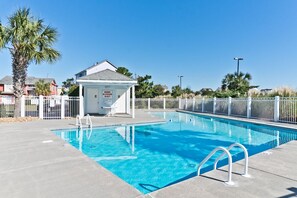 Pool - Sea Breeze, Almost Oceanfront House in Atlantic Beach, NC! (Atlantic Beach)