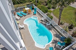 Pool - Sea Notes, Almost Oceanfront House in Emerald Isle, NC! (Emerald Isle)