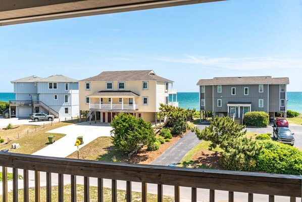 Exterior - Seabatical East, Almost Oceanfront Duplex in Emerald Isle, NC! (Emerald Isle)