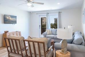 Smart TV - Seabatical West, Almost Oceanfront Duplex in Emerald Isle, NC! (Emerald Isle)