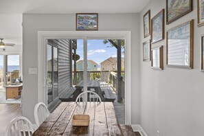 Dining - Summervilla, Almost Oceanfront House in Emerald Isle, NC! (Emerald Isle)