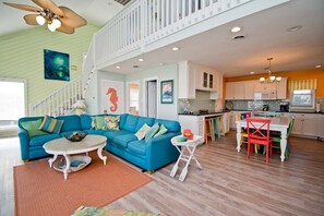 TV, videogames, DVD player, pebolim