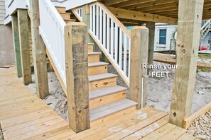 Property grounds - Swiss House, Oceanfront Home in Atlantic Beach, NC! (Atlantic Beach)