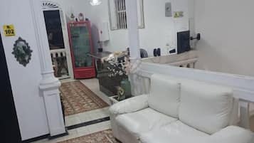 32-inch TV with satellite channels