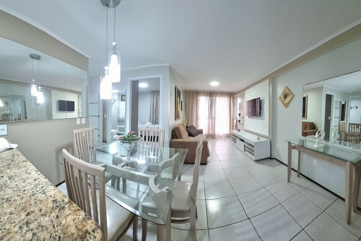 Basic Apartment | Living area | 32-inch LED TV with cable channels