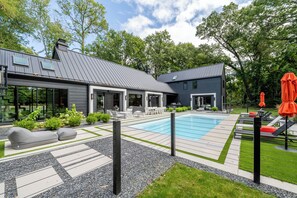 A heated pool - (2026 OPEN!) Luxurious New Buffalo Rental Has It All! (New Buffalo)