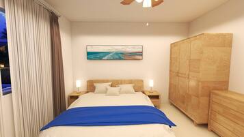 1 soverom, strykejern/-brett, wi-fi (inkludert) og sengetøy