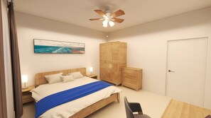 1 Schlafzimmer, Bügeleisen/Bügelbrett, kostenloses WLAN, Bettwäsche