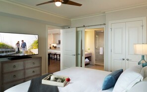 2 dormitoris, caixa forta a l'habitació i escriptori