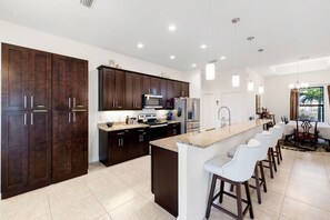 Fridge, microwave, oven, stovetop - Centrally Located - Waterfront Pool Home - Convenient and Loaded w/ Amenities (Cape Coral)