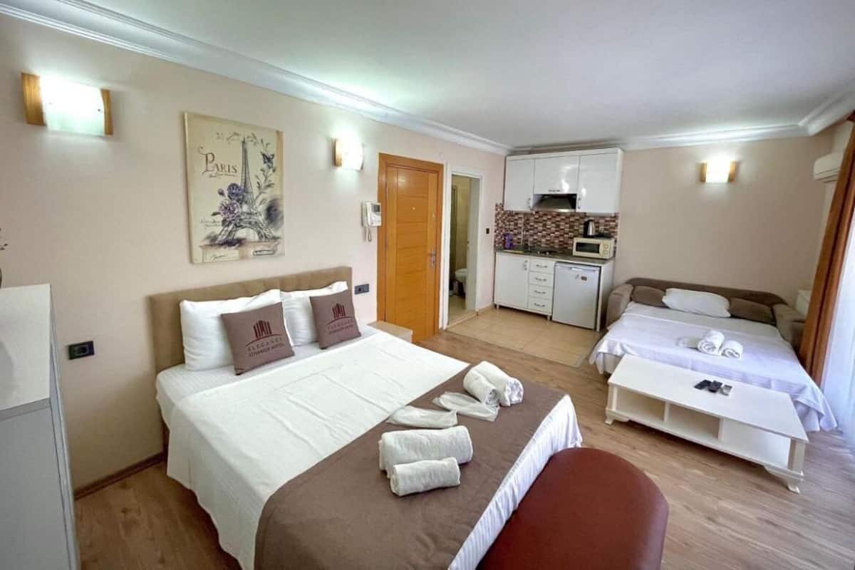 Apartment | 1 bilik tidur, gebar bulu kapas, meja, langsir/tirai gelap terus