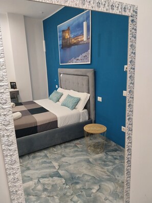 Habitación triple panorámica | Sábanas de algodón egipcio, ropa de cama de alta calidad y edredón 