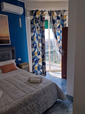 Quarto casal panorâmico | Roupas de cama de algodão egípcio, roupas de cama premium