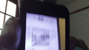 Un teléfono inteligente mostrando una galería de fotos con diversas imágenes.