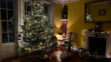 Suite junior, 1 cama matrimonial, para no fumadores, baño en la habitación | Área de sala de estar