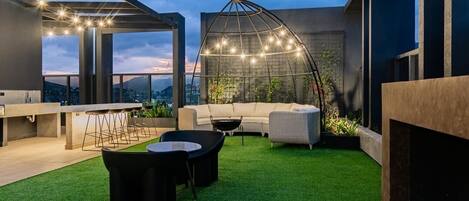 Enceinte de l’hébergement