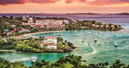 Cruz Bay Oasis | Walk to Beach & Restaurants