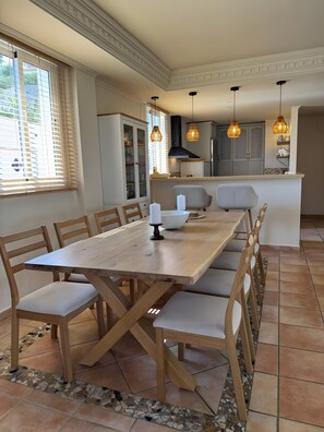 Dining - Villa 'Torre Del Mar' with Sea View, Wi-Fi and Air Conditioning (Salobreña)