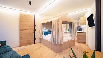 Wifi gratis y ropa de cama