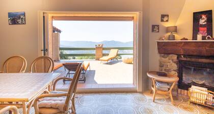 Villa "Mon Nid d'Aigle" con terraza privada y Wi-Fi